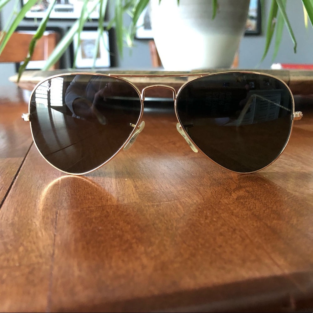 RayBan 3025 Polarized Aviators (small 55mm)
